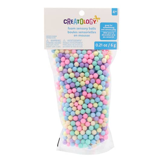 Multicolor Foam Sensory Balls by Creatology™